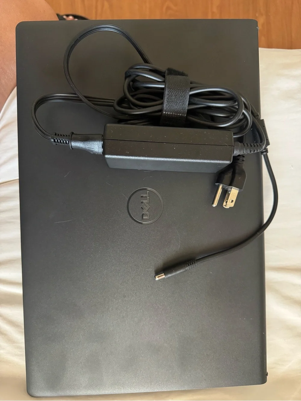 Dell Black Laptop with Power Adapter